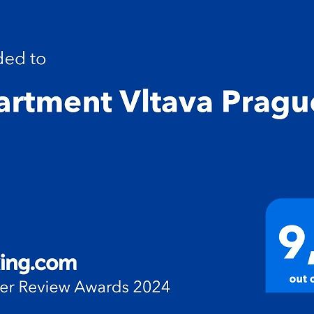 Apartment Vltava Praag Buitenkant foto